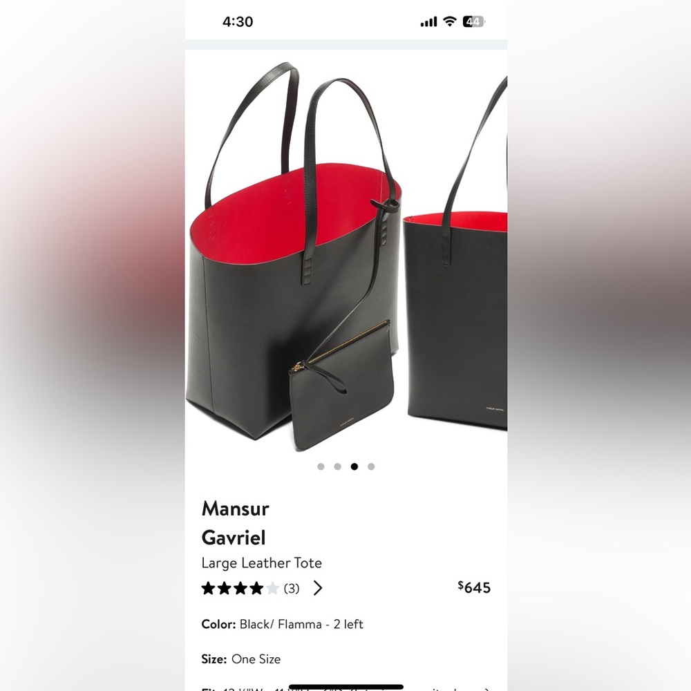 Mansur Gavriel Tote